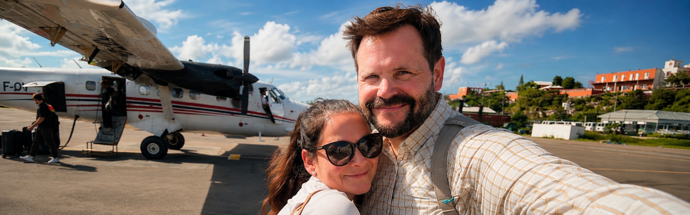 JR and Rosie traveling together